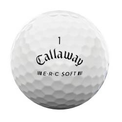 Callaway Balles erc soft triple track Blanc