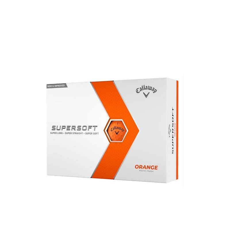 Callaway - Balles Supersoft - Orange mat