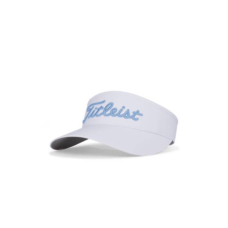 Titleist - Visière femme SunDrop - Blanc/Bleu ciel