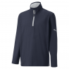 Puma pullover junior boys gamer 1/4 zip - bleu marine