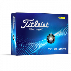 titleist balles tour soft jaune 2024