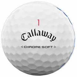 Callaway balles chrome soft triple track 24