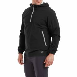 footjoy veste hydrolite x hoodie black homme