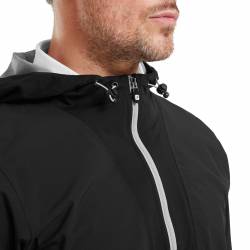 footjoy veste hydrolite x hoodie black homme