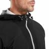 footjoy veste hydrolite x hoodie black homme