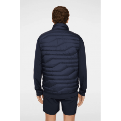 j.lindeberg veste cliff sans manches homme marine