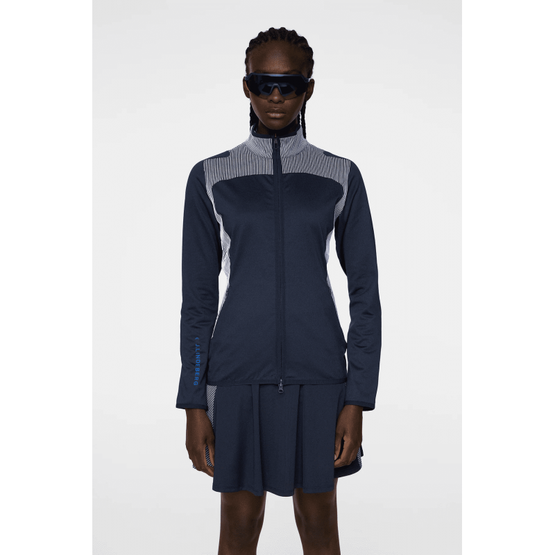 j.lindeberg veste thelma thermolite mid layer femme navy