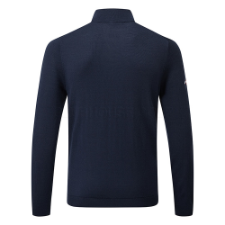 callaway 1/4 blended merino sweater