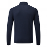 callaway 1/4 blended merino sweater