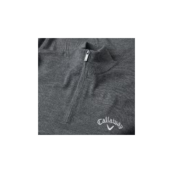 callaway 1/4 blended merino sweater