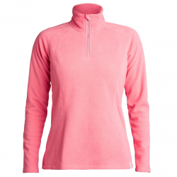 rohnisch - sweat amy fleece 1/2 zip - rose