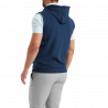 footjoy veste hoodie full zip ss manche marine