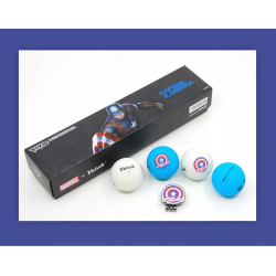 Volvik coffret captain america (4 balles +marque balles)