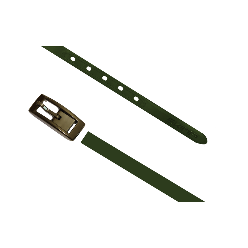 Skimp ceinture la charmeuse - kaki - 115 cm