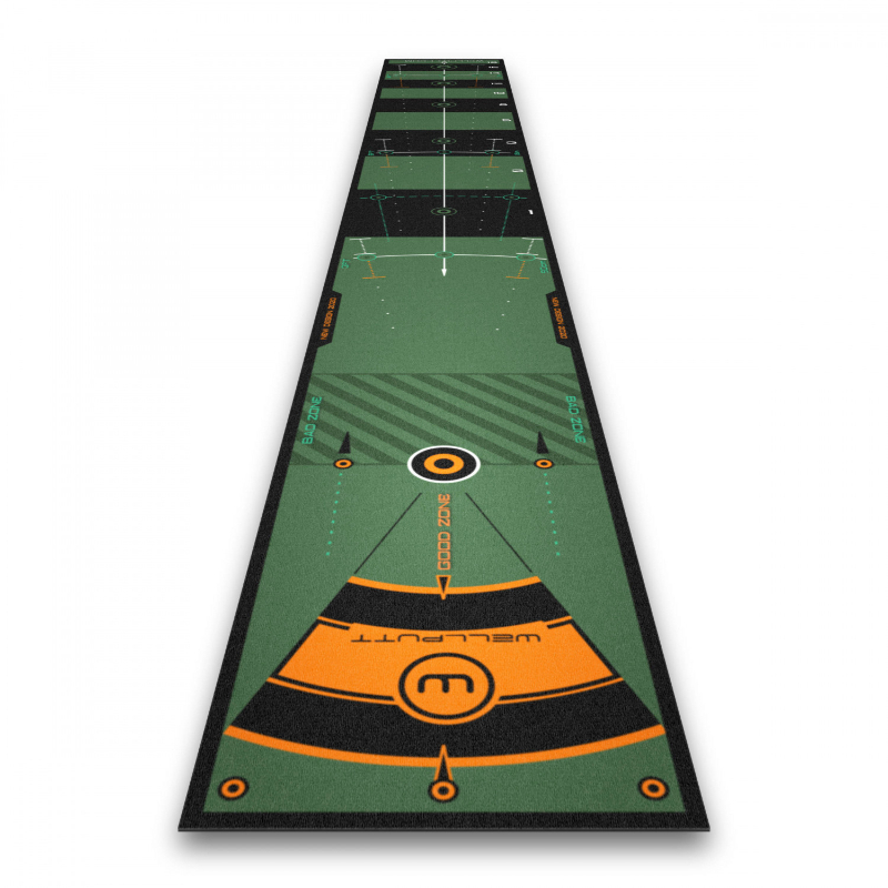 Wellputt - Tapis de putting 4m vert au meilleur prix