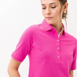 Polo Brax Cleo fuchsia collection P/E 2023 | Sur CarreGolf.com