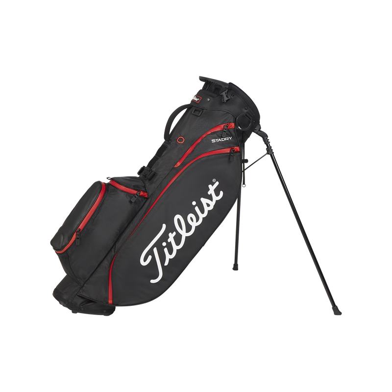 titleist - sac players 4 stadry (Noir/Rouge)