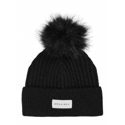 rohnisch bonnet pompom rib beanie