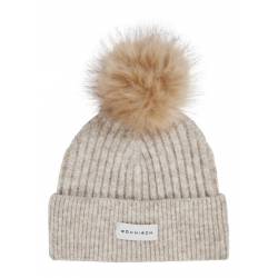 rohnisch bonnet pompom rib beanie