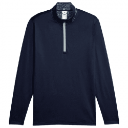 Puma - Sweat X Liberty 1/4 zip Navy Blazer Green | Achat sur CarreGolf.com