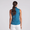 Puma polo plaid sl femme