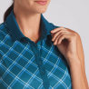 Puma polo plaid sl femme