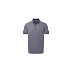 Footjoy polo piqué birdseye marine