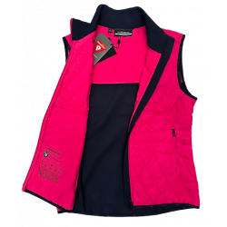 j.lindeberg veste Holma Quit Hybrid sans manches femme Pink