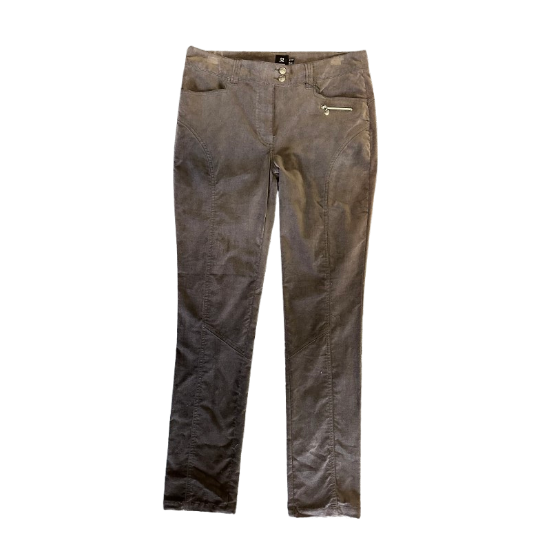 daily sports - pantalon velours elaine - gris - 42