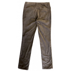 daily sports - pantalon velours elaine - gris - 42