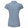 footjoy polo en fil d'écosse à mancherons animal femme