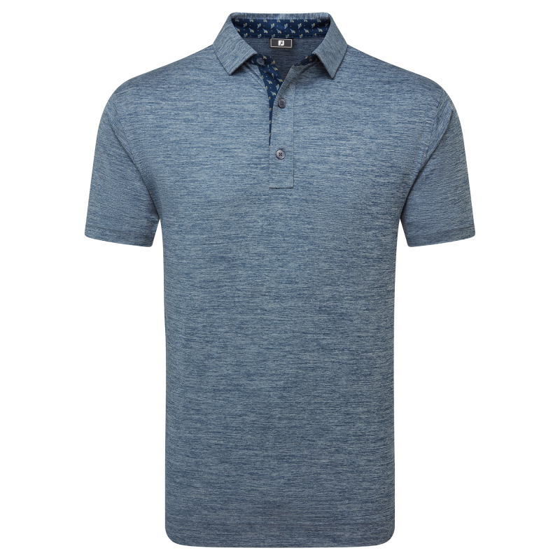 footjoy polo en fil d'écosse imp chinée homme footjoy polo en fil d'écosse imp chinée homme