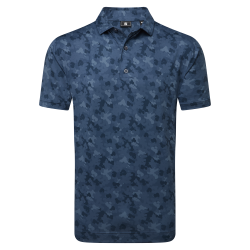 Footjoy polo en fil d'écosse camouflage homme