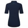 Footjoy polo en fil d'écosse à 1/2 manches froncées femme