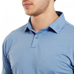 footjoy polo chiné uni n fil d'écosse homme