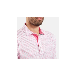 footjoy polo en fil d'écosse imp silhouette homme
