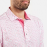 footjoy polo en fil d'écosse imp silhouette homme