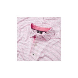 footjoy polo en fil d'écosse imp silhouette homme