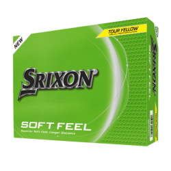 Srixon balles soft feel jaunes (12)